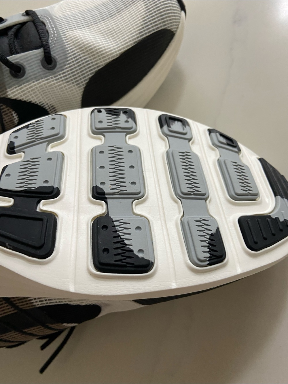 Nike Men’s Black, White and Gray Athletic Running Shoes - Picture 13 of 16
